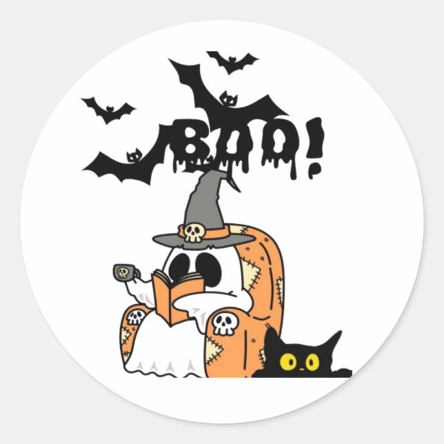 Gott sei Dank Runder Aufkleber (Vorderseite)