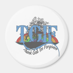 Gott sei Dank werde ich TGIF vergeben Magnet