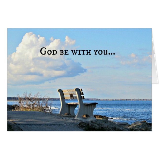 Gott sei mit dir, bis wir uns wieder treffen! (Vorderseite (Horizontal))