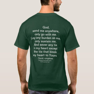 Gott senden mich überall T-Shirt