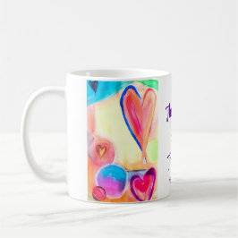 Gott sieht die Herz-Tasse Kaffeetasse