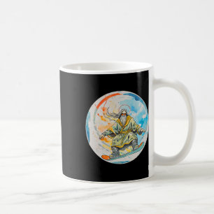 Gott Snowboarden mit Jesus Christus Gebet Lord Chu Kaffeetasse