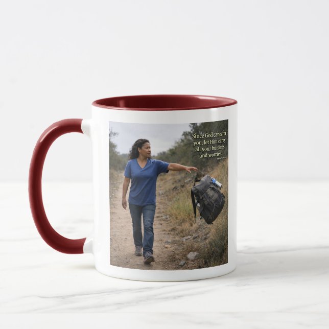 Gott sorgt für dich tasse (Links)