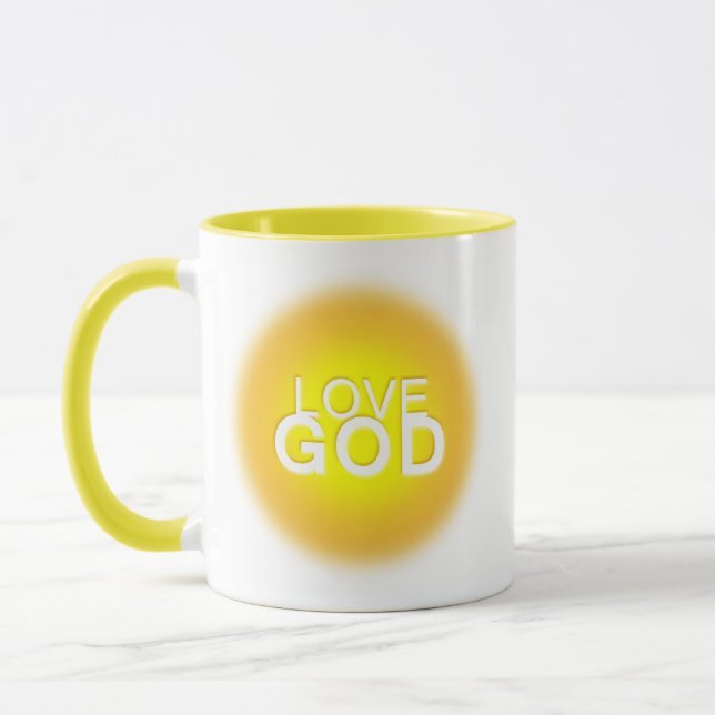 Gott, Tasse, Jesus, Liebe Tasse (Links)
