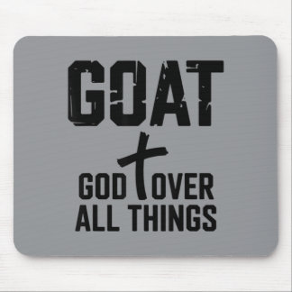 Gott über allen Dingen Mousepad