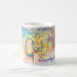 Gott und Vaterland Kaffeetasse