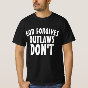 GOTT VERLETZT OUTLAWS NICHT BIKER T - Shirt