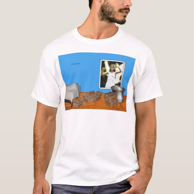 "Gott verschläft", 2002 T-Shirt (Vorderseite)