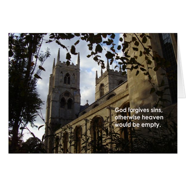 Gott verzeiht... (Vorderseite (Horizontal))