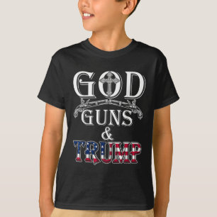 Gott Waffen und Trump Shirt 2. Zusatzartikel zum S