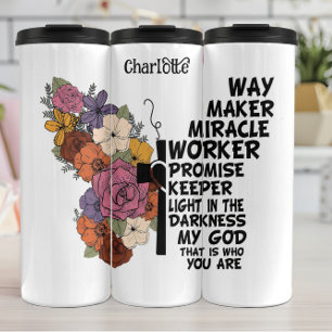 Gott: Way Maker, Wunderarbeiter Thermosbecher