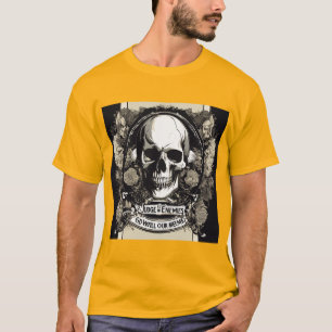 Gott wird beurteilen: Design des Skull-Logo-T - Sh T-Shirt