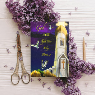 Gott wird dir den Weg freimachen Zuhause wird gut Ankündigung