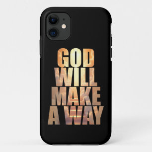Gott wird einen Weg Christlichen Glaube schaffen Case-Mate iPhone Hülle