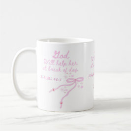 Gott wird ihr helfen, in der Break of Day , Christ Kaffeetasse