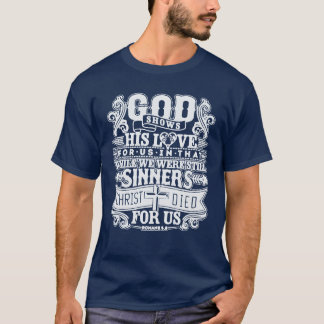 Gott zeigt lustig T-Shirt
