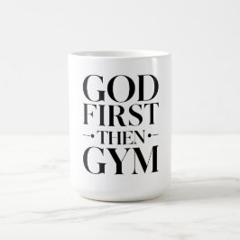 Gott zuerst, alles andere findet seinen Platz Kaffeetasse