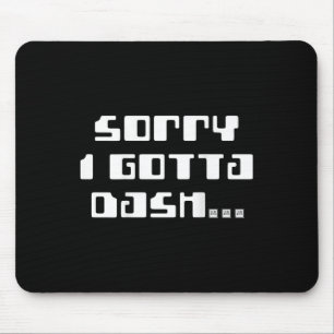 Gotta Dash Video Game Geometry Video Gamer Back Pr Mousepad