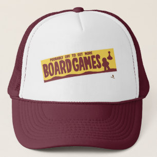 Gotta Get Boardgames Retro Tourist Thema Spaß Truckerkappe