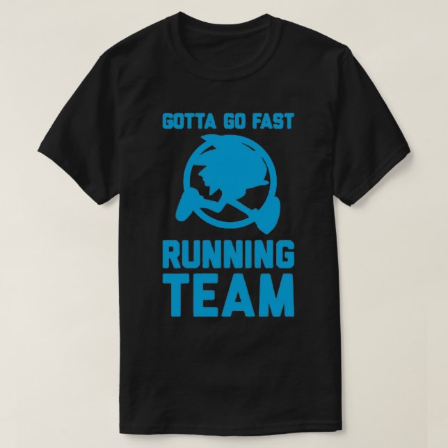 GOTTA GO SCHNELLES RUNNING TEAM T-Shirt (Design vorne)