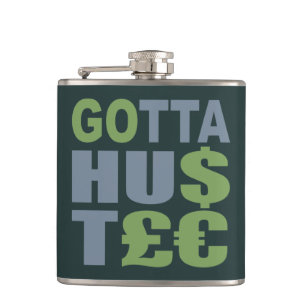 GOTTA HUSTLE / HU$T£€ flacon personnalisé