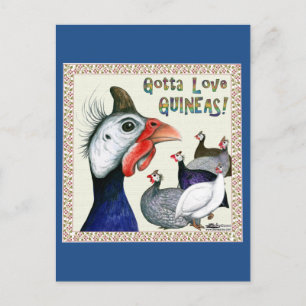 Gotta Liebe Guinea! Postkarte