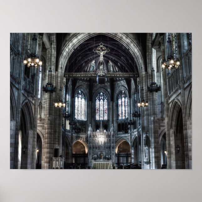 Gottegeschwindigkeit Poster (Vorne)