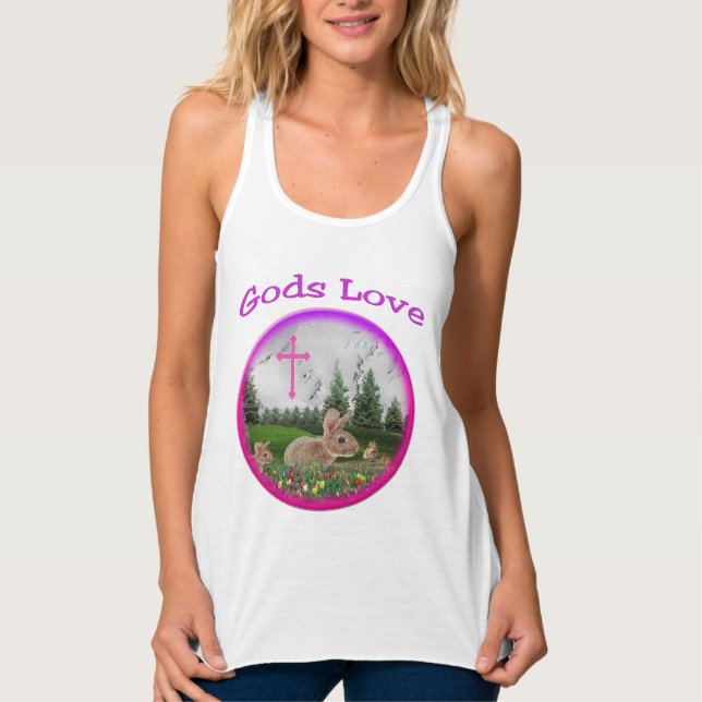 Götter Liebe Tank Top (Vorderseite)