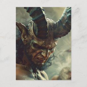 Götter & Monster - Pan Postkarte