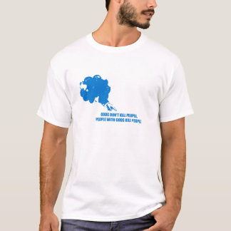 Götter töten nicht Blau T-Shirt