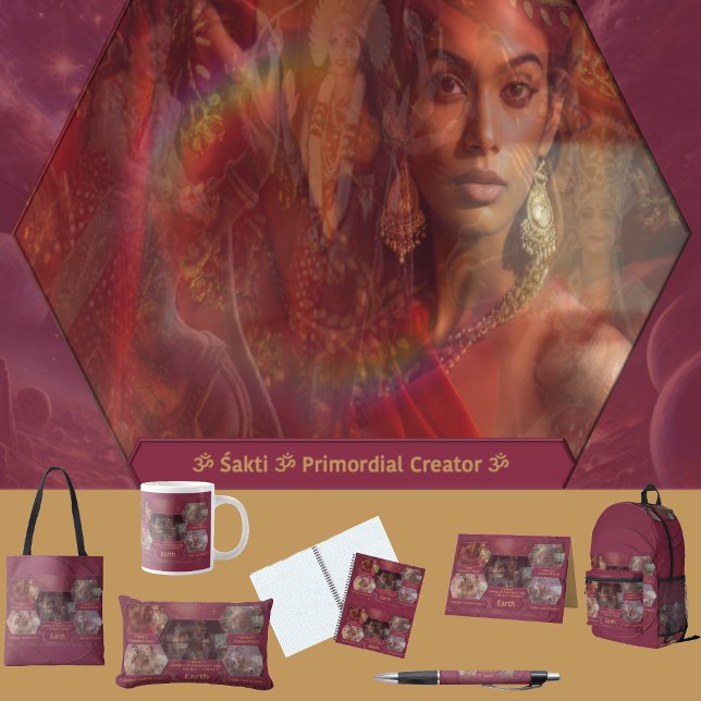 Götter und Göttinnen der Erde Notizbuch (Get the full “Gods + Goddesses Of Earth” collection at: https://bit.ly/OurAncestorsZazzle)