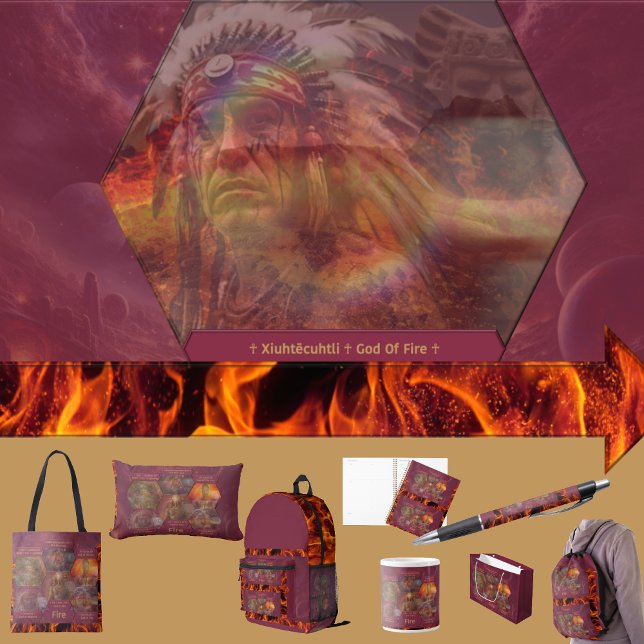Götter und Göttinnen des Feuers Kugelschreiber (Get the full “Gods + Goddesses Of Fire” collection at: https://bit.ly/OurAncestorsZazzle)