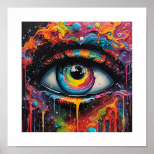 Gottes Augenplakat Poster