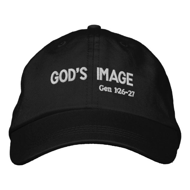 Gottes Bibelangebot anpassen Bestickte Baseballkappe (Vorderseite)