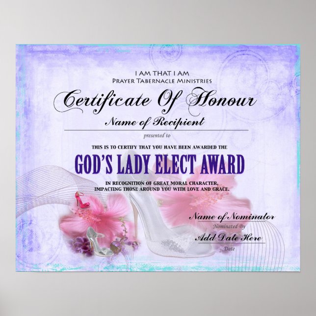 Gottes Elect-Poster Poster (Vorne)