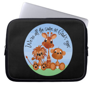 Gottes elektronischer Sieb Laptopschutzhülle