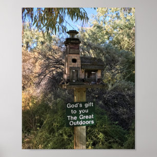 Gottes Geschenk, Großartig im Freien, Sonnenschein Poster