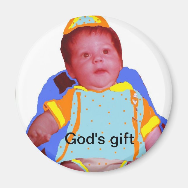 Gottes Geschenkmagazin Magnet (Vorne)