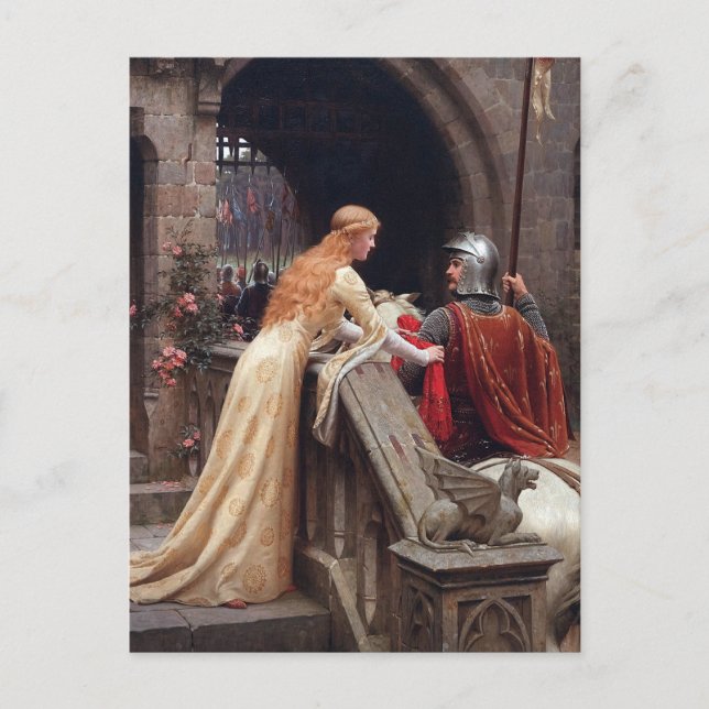 Gottes Geschwindigkeit! Postkarte (Vorderseite)