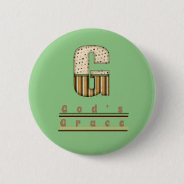 Gottes Gnade Button