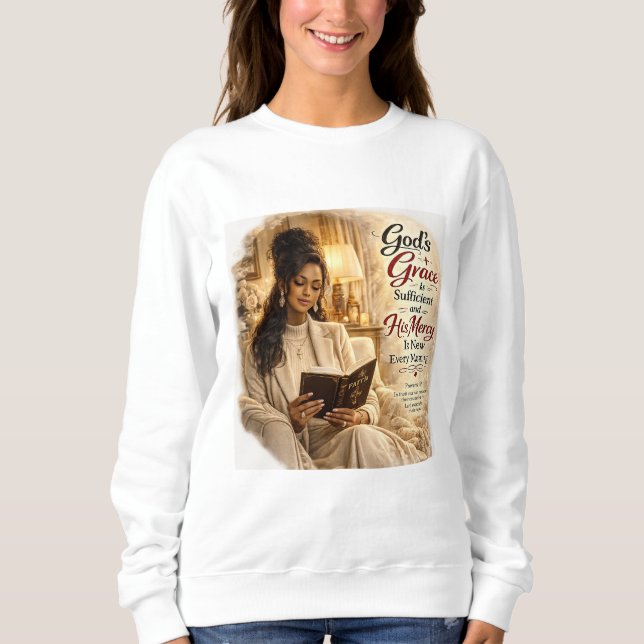 Gottes Gnade T-Shirt Sweatshirt (Vorderseite)