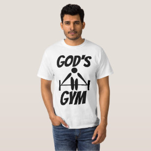 GOTTES GYM Christliche T - Shirt