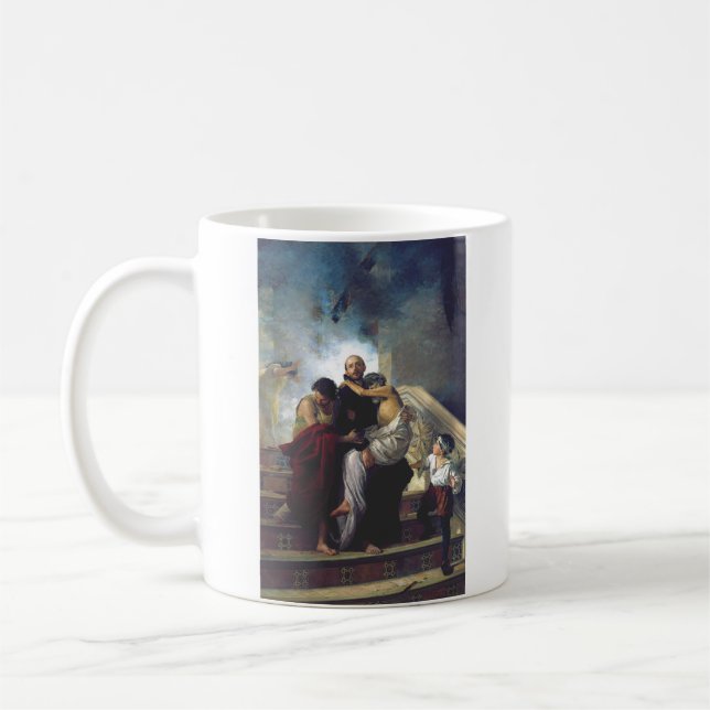 Gottes Heiliger Johannes Kaffeetasse (Links)