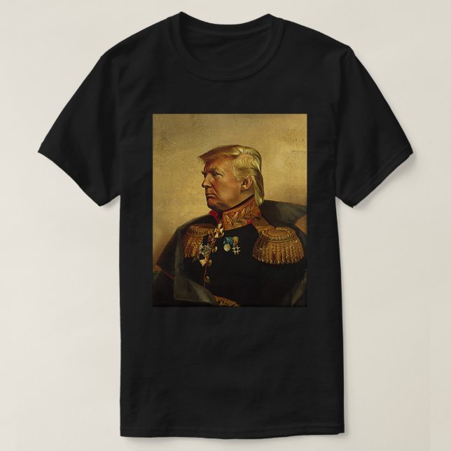 Gottes Kaiser Trump Premium T - Shirt (Design vorne)
