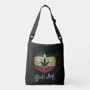 Gottes Leaf - Deluxe Funky Faded Edition Tragetaschen Mit Langen Trägern