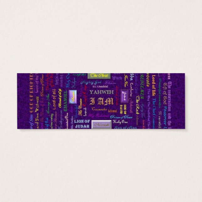 Gottes-Lesezeichen (Rückseite)