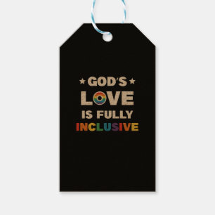 Gottes Liebe ist voll inklusiv Schwule LGBT Pride Geschenkanhänger