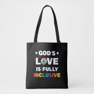 Gottes Liebe ist völlig inklusiver Monat des Stolz Tasche