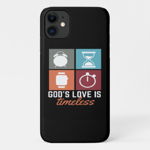 Gottes Liebe ist zeitlos Christlicher iPhone Case