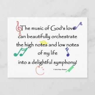 Gottes Liebe Postkarte
